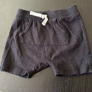 Black shorts - 12mos